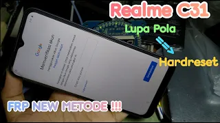 FRP Realme C31 New Security 2023 Without PC || Hardreset