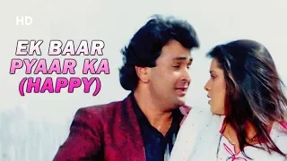 Ek Baar Pyaar Ka (Happy) | Kasak (1992) | Rishi Kapoor | Neelam Kothari | Anuradha Paudwal Love Song