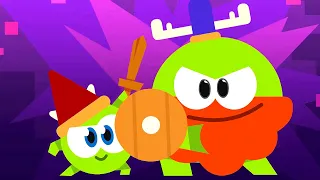 Om Nom Hikâyeleri 🍭Süper 'Nom'lar ⭐ Yeni 💚 Nibble Nom 👾 Platformer 😉 Derleme Komik çizgi filmler