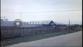 101st Airborne Division Ambl, Phu Bai, Camp Hochmuth, 2nd Brigade HQ HD Stock Footage