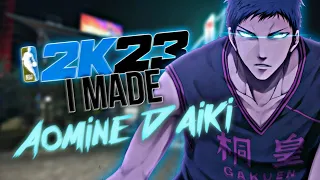 I Made The Most DEVIOUS Aomine Daiki Build in 2K23...