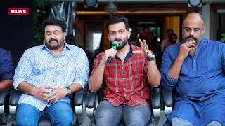 Lucifer 2 PressMeet Live | Empuraan | Mohanlal | Prithviraj Sukumaran