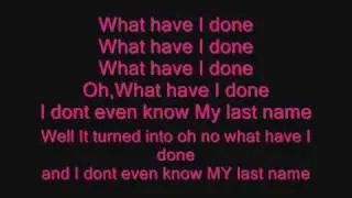 Carrie Underwood-Last Name Lyrics