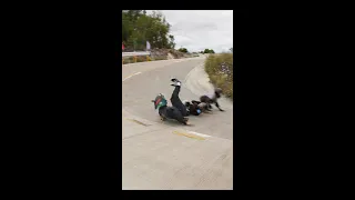 Downhill skateboarding in the Philippines is crazy