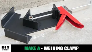 Make A 90 Degree Angle Welding Clamp | Homemade Welding Clamp | DIY