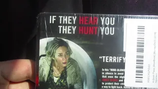 Unboxing A Quiet Place Blu Ray Steelbook