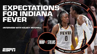 Kelsey Mitchell has HIGH expectations for the Indiana Fever this season! | WNBA Hoop Streams