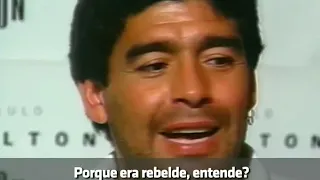 A idolatria de Maradona por Rivellino (1993)
