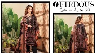 💯%Original Firdous Pakistani Lawn Collections -2023💃Pakistani Lawn Suit👌Pakistani Suit👌Mb-7607473487