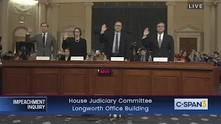 House Impeachment Inquiry Hearing – Feldman, Karlan, Gerhardt & Turley Testimony