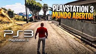 Os 15 MELHORES JOGOS de MUNDO ABERTO para PS3 !