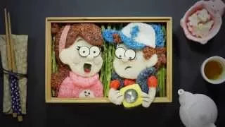 Gravity Falls - Bento - Dipper & Mabel