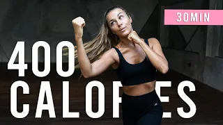 BURN 400 CALORIES with this 30 Minute Cardio Workout | Full Body HIIT Workout At Home