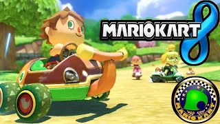 Mario Kart 8 DLC Pack 2 Animal Crossing Cup Villager Streetle New Characters 60fps Gameplay Wii U HD