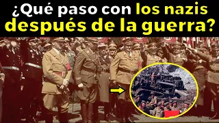 ¿Qué pasó con los nazis después de la segunda guerra mundial?