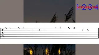 HOUSE OF THE  RISING SUN facil/easy cover (Guitar Tab)