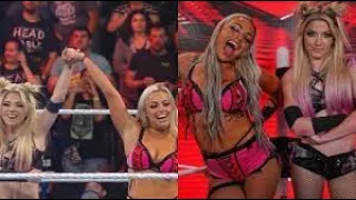 WWE 2K22 Raw 6-13-2022 Women MITB Qualified Liv Morgan and Alexa Bliss Vs Doudrop and Nikki A S H