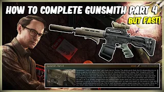 MODIFY M4A1 TO THE REQUIRED SPECIFICATIONS - EFT ESCAPE FROM TARKOV - MECHANIC GUNSMITH PART 4 12.11