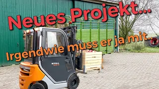 Obsthof Raddatz - Neues Projekt I Wir bauen ein Tieflader