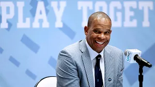 UNC's Hubert Davis: 'Everything significant in my life has happened here'