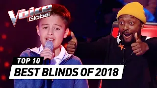 TOP 10 | BEST BLIND AUDITIONS OF 2018 | The Voice Kids Rewind