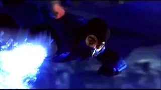 Lui Kang And Princess Kitana Saved From Smoke By Subzero - From Mortal Kombat Annhiliation