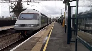 Rail Adventure 43s pass through Hemel Hempstead dragging three new Merseyrail 777 units 22/03/23