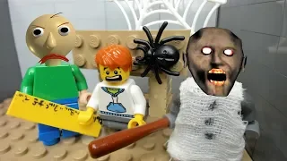 GRANNY LEGO THE HORROR GAME ANIMATION Baldi's Basics 2