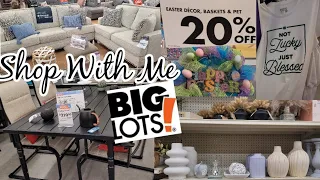 Shop with me | Big lots |Furniture | Spring Sales