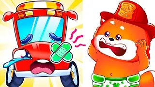 The Boo Boo Car Song 🚔🆘 + More Funny Kids Songs And Nursery Rhymes by Lucky Zee Zee