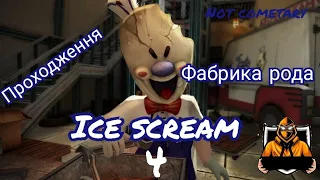 прохождение игры (Ice scream 4) фабрика рода "без комментариев"