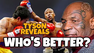 🔥Mike TYSON Choose Manny PACQUIAO vs Floyd MAYWEATHER⁉️👀 #mannypacquiao #boxing #subscribe