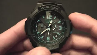 Настройка Casio GW-3000 часть 2