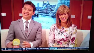 GMB You just love to see Laura getting wet.