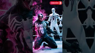 SPIDERMAN vs VENOM (Revenge for The WHITE SPIDERMAN)#trendingshorts #edit #marvel #dc #avengers