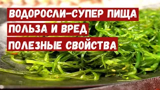 Водоросли - супер пища. Польза и вред. Полезные свойства.