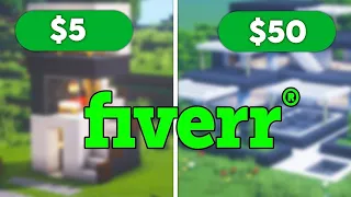 I Paid Minecraft Builders on Fiverr to Build me a House!