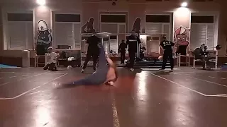 Elbow flares bboy Deboshir