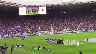 Celtic 4 - Rangers 0 - Scottish Cup Semi - Pre Match - Union Bears - Green Brigade - 15.04.18