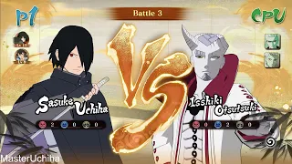 SASUKE AND KAWAKI VS ISSHIKI/MADARA AND OBITO