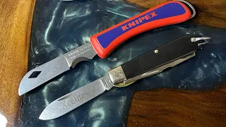 #travelingknife- Knipex Electrician Knife