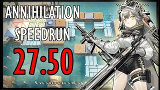 [Arknights | 明日方舟] Annihilation 10 Speedrun 27:50 (Dossoles Water Gate)