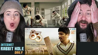 83 | Official Trailer | Hindi | Ranveer Singh | Kabir Khan | irh daily REACTION!