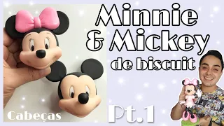 DIY | Mickey & Minnie de Biscuit | Pt. 1 | Especial 40K