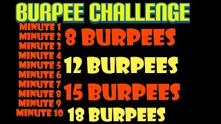 10 Minute EMOM Burpee Challenge | Can YOU Finish? | Eric Rivera