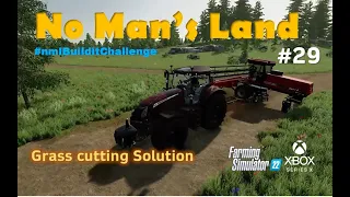 #FS22  No Man's Land Alien Jim / #29 Grass Cutting Solution /   #nmlbuilditchallenge #xboxseriesx