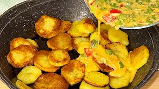 Этому блюду меня научила бабушка | Самый вкусный рецепт картофеля на ужин | Очень вкусные | АСМР