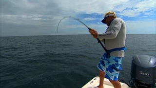 Big Game Fishing for Goliath Grouper off Port Canaveral Florida