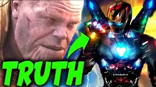 Confirmed: The Real Reason Tony Stark is The Only Avenger Thanos FEARS in EndGame!