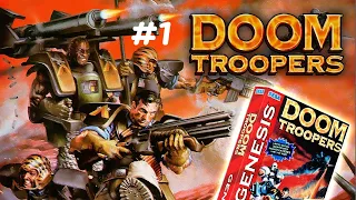 Doom Troopers - The Mutant Chronicles(SEGA/USA/BRUTAL). Попытки пройти без смертей. Стрим №1